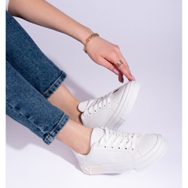 Chaussures de sport blanches classiques Shelovet 2