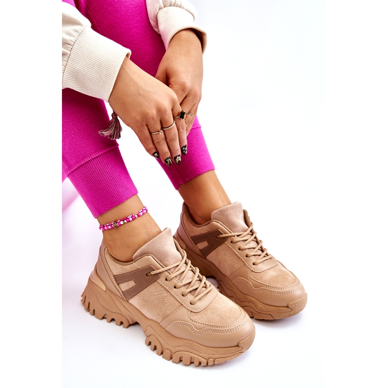 PG1 Chaussures de Sport à la Mode Baskets Beige Frezio 5