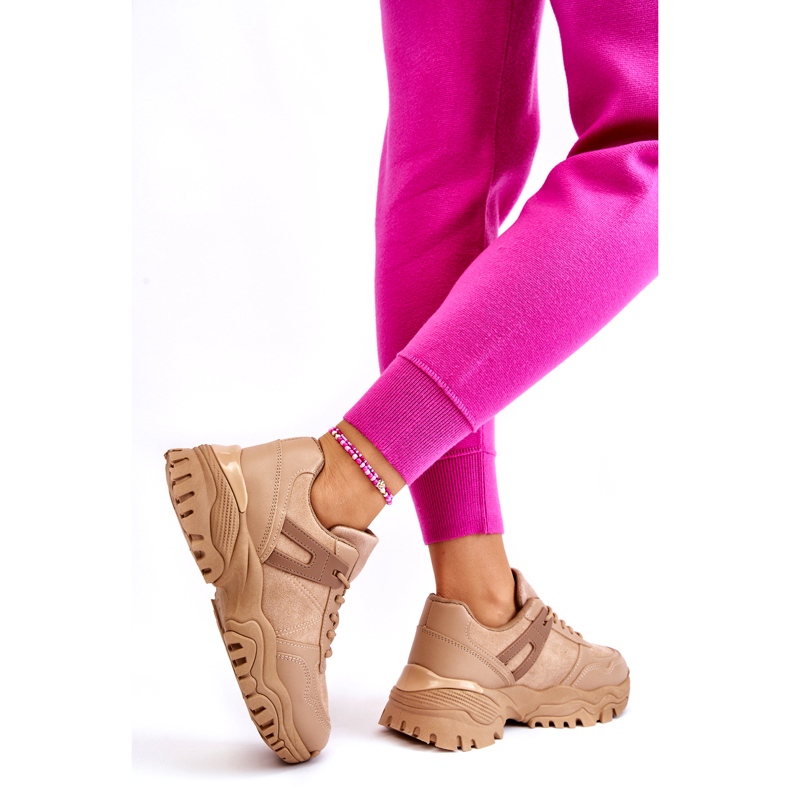 PG1 Chaussures de Sport à la Mode Baskets Beige Frezio 3