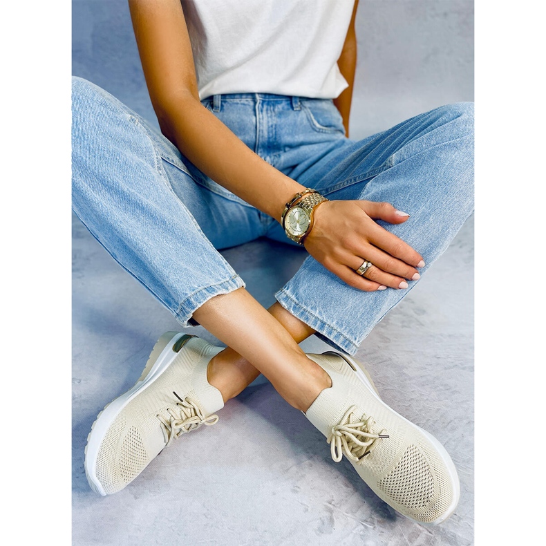 Chaussettes Chaussettes Welo Beige 1