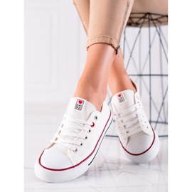 Baskets LA.FI classiques blanche 2