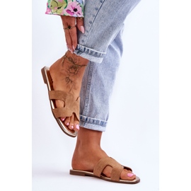 Seastar Chaussons Classiques en Daim pour Femme Beige Evana 6