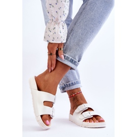 Chaussons Plateforme Femme Blanc Vertigo blanche 2 Chaussons Plateforme Femme Blanc Vertigo blanche 2