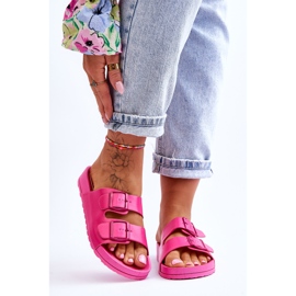 PS1 Chaussons Plateforme Femme Fuchsia Vertigo rose 1
