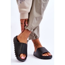 PS1 Chaussons à plateforme à la mode Noir Estella 2