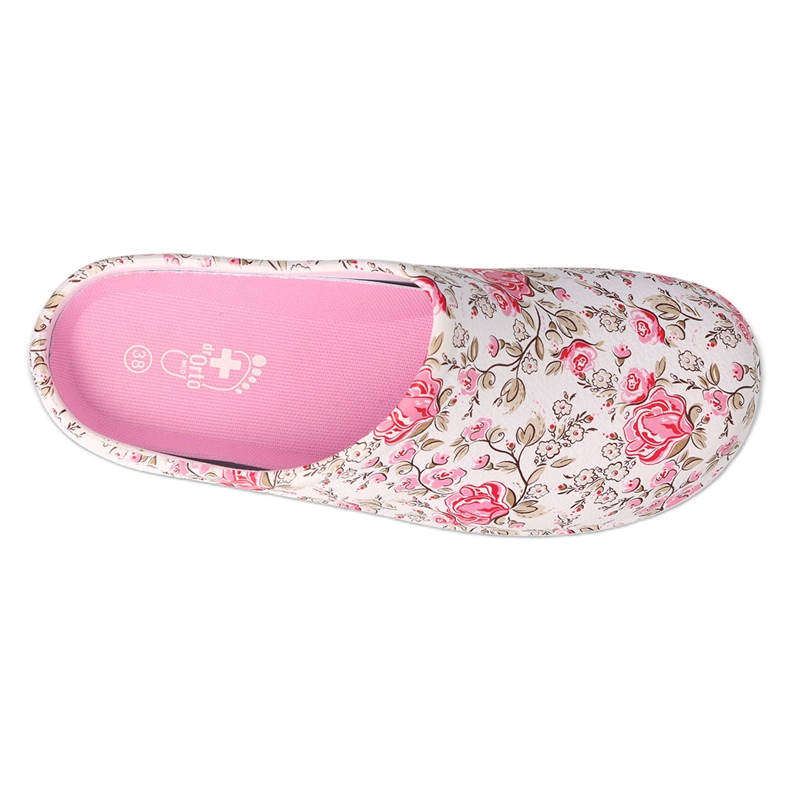 Befado chaussures pour femmes - fleur 1 154D104 blanc 1