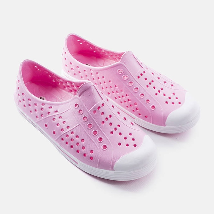 BM Chaussons de piscine enfant Peppin roses 1
