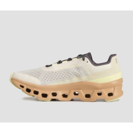 Chaussures de running On Running Cloudmonster M 6198286 blanche 1