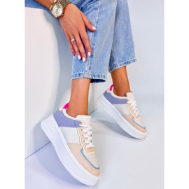 BM Baskets Colourful Fields Beige multicolore 2