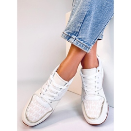 Baskets compensées Gilmore Beige 3