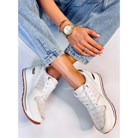 Baskets compensées Gilmore Beige 4