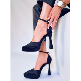 BM Escarpins à plateforme Carlie Black noir 2