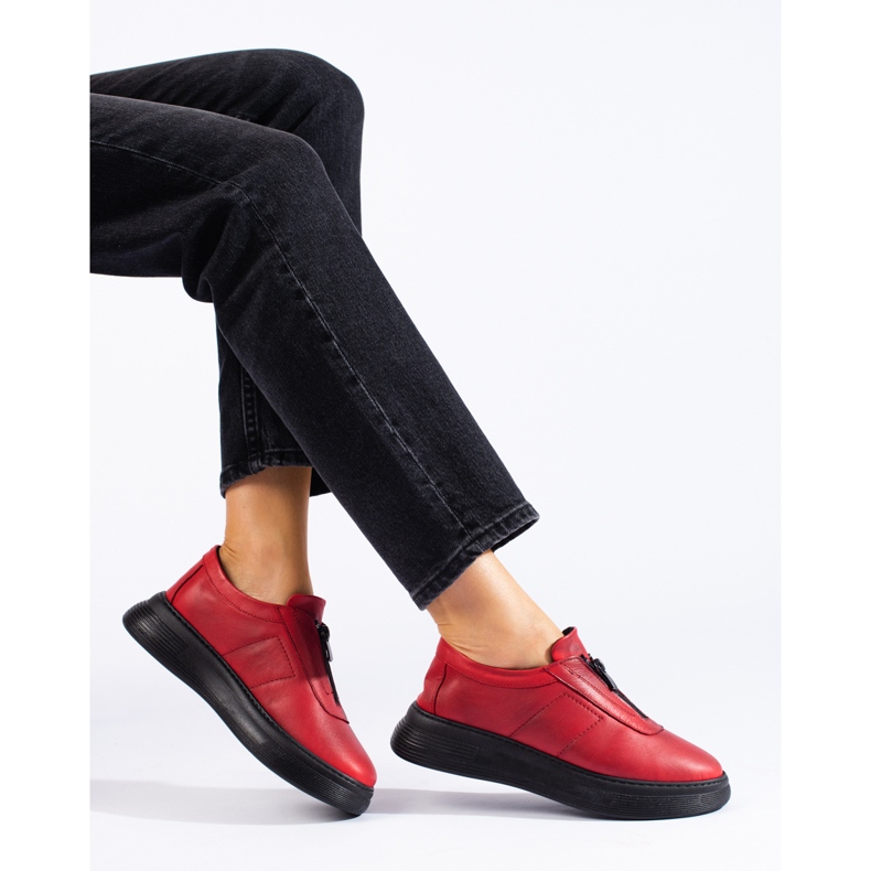 T.Sokolski Chaussures femme rouges par T. Sokolski 1