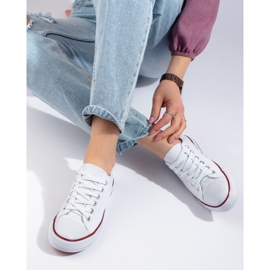Baskets classiques blanches Shelovet 1