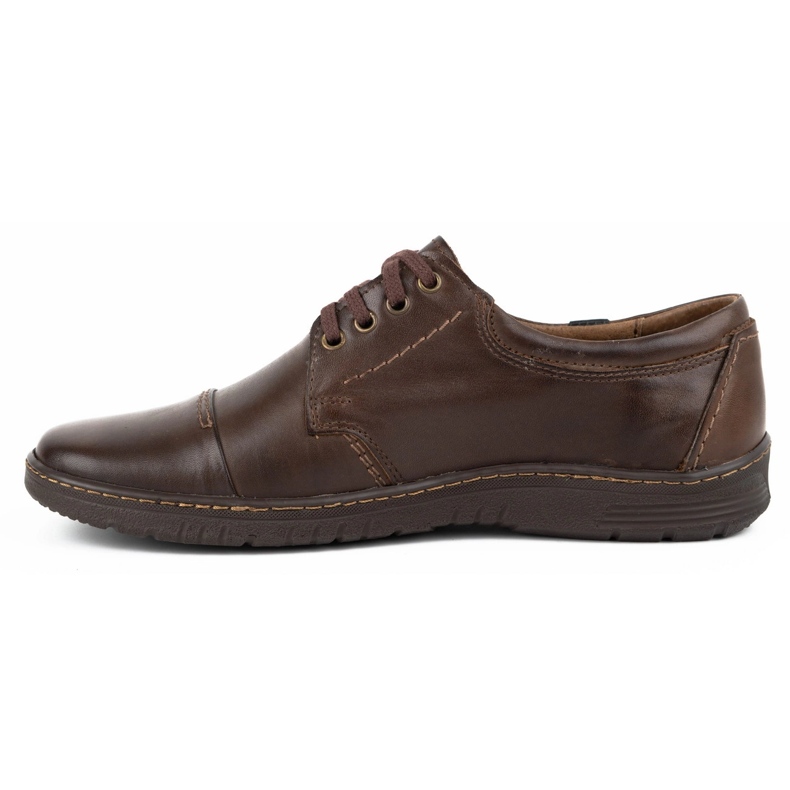 Olivier Chaussures cuir homme 416MP marron foncé brun 2 Olivier Chaussures cuir homme 416MP marron foncé brun 2