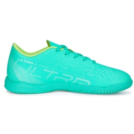 Puma Ultra Play It Jr 107237 01 chaussures de football vert vert 2