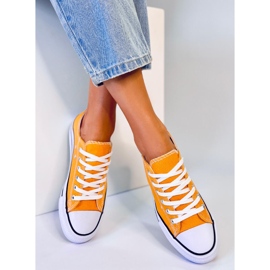 BM Baskets classiques femme Fargis Jaune 2