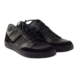Chaussures décontractées pour hommes Riko 828 noir 4