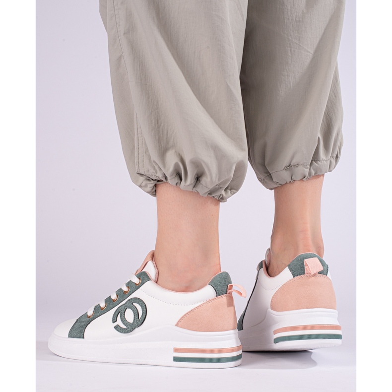 Chaussures de sport femme Shelovet blanches 1 Chaussures de sport femme Shelovet blanches 1