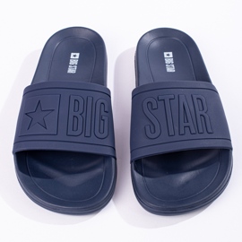 Chaussons homme Big Star DD174688 bleu marine 1