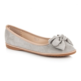 Seastar Ballerines en daim gris 3