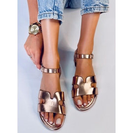 Sandales femme Forney Champagne doré 1