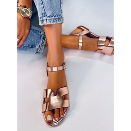 Sandales femme Forney Champagne doré 2