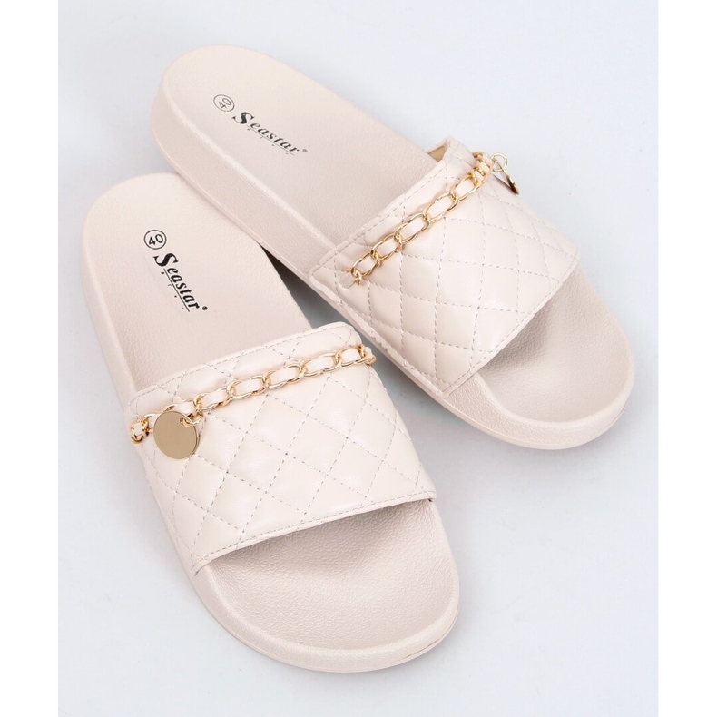 PA1 Chaussons Chanel Travis Beiges 1