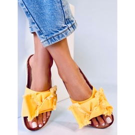 BM Pantoufles Feary Yellow pour femmes jaune 3