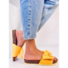 BM Pantoufles Feary Yellow pour femmes jaune 5