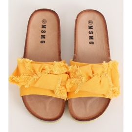 BM Pantoufles Feary Yellow pour femmes jaune 1