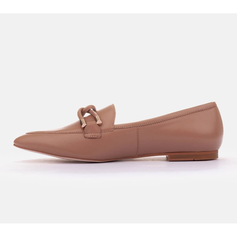 Marco Shoes Mocassins ornementés beige 2