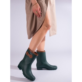 Bottes hautes vertes pour femmes de T.Sokolski 1