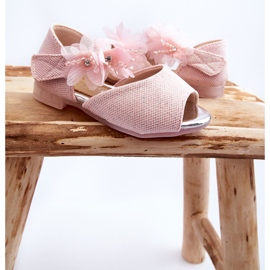 Vinceza Sandales Enfant Velcro Fleurs Rose Fiona 1 Vinceza Sandales Enfant Velcro Fleurs Rose Fiona 1