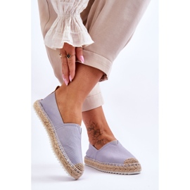 Espadrilles à Semelle Tressée Big Star HH274497 Bleu Clair 2