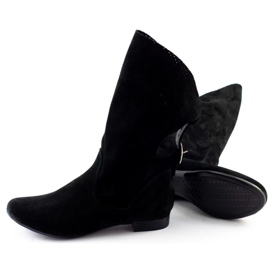 Olivier Bottines ajourées Elena noir le noir 5