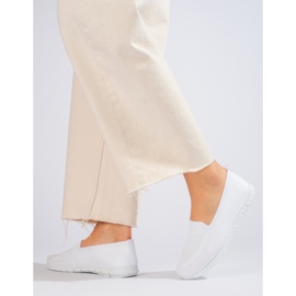 W. Potocki Slip blanc pour femme en textile Potocki blanche 1