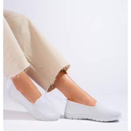 W. Potocki Slip blanc pour femme en textile Potocki blanche 2