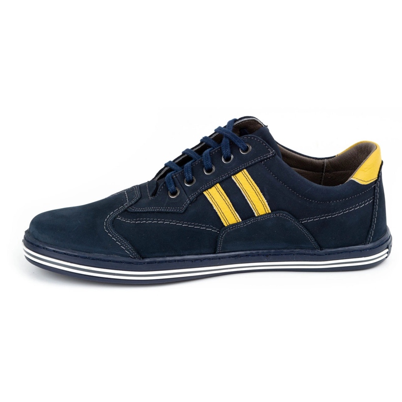 ABIS Chaussures homme 1801N bleu marine 1