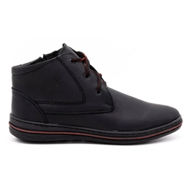 Polbut 339 chaussures pour hommes noires 1