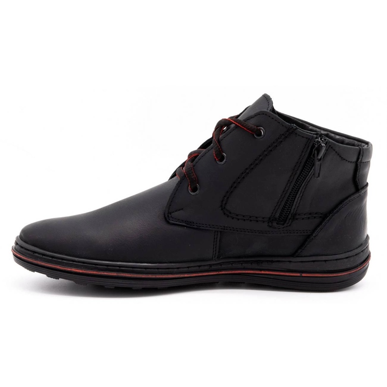 Polbut 339 chaussures pour hommes noires le noir 2 Polbut 339 chaussures pour hommes noires le noir 2