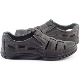 Polbut Chaussures ajourées homme 06 pour l'été Gris 2