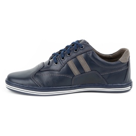 ABIS Chaussures casual homme 1801 bleu marine 1