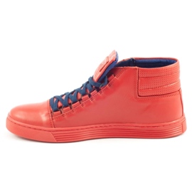 KENT 304 chaussures décontractées pour hommes rouges 1 KENT 304 chaussures décontractées pour hommes rouges 1
