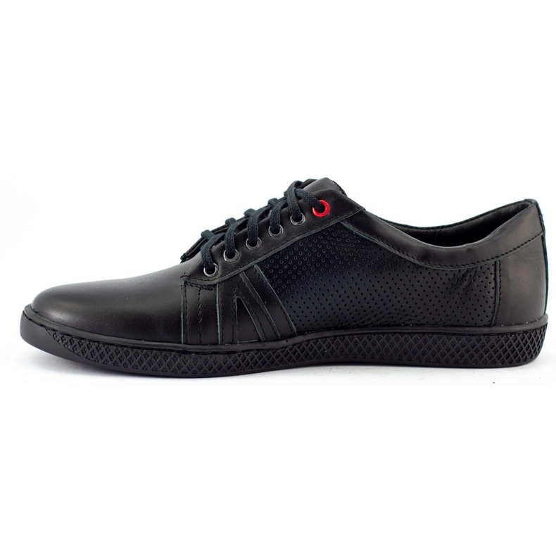 KOMODO Chaussures décontractées noires pour hommes 910 1