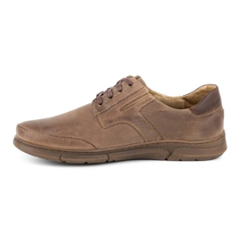 Polbut Chaussures décontractées pour hommes J55 marron brun 1 Polbut Chaussures décontractées pour hommes J55 marron brun 1