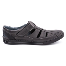 Polbut Chaussures homme grises K18 2
