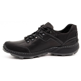 KENT Chaussures de trekking pour hommes noires 515 1