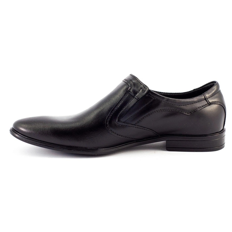 Lukas Chaussures habillées sans lacets pour hommes 284 noir 1