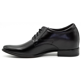 Olivier Visiter les chaussures pour hommes P11 en augmentation noir 1